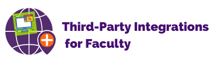 Picture link to Third-Party Integrations for Faculty page